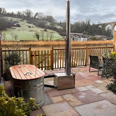Viaduct River View & Outdoor Bath - Couples Retreat Calstock Exteriér fotografie